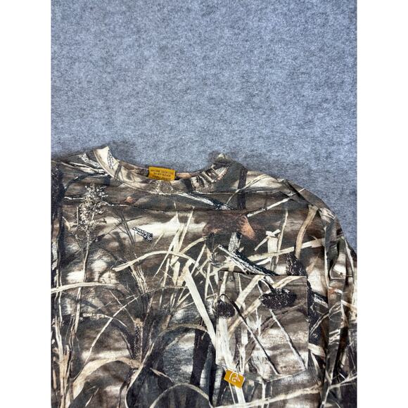 Ducks Unlimited Advantage Max4 HD ReelTree Camo Long Sleeve Shirt Men XL Hunting - Picture 3 of 6